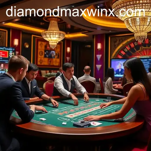 Exploring the Thrills of Live Casino: The Diamond Maxwin Experience